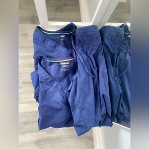 Navy blue scrubs + bonus top 👩🏻‍⚕️